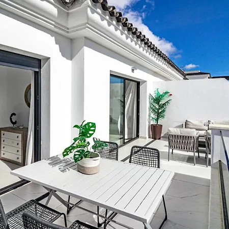 Lae212d - Penthouse With Roof Terrace And Stunning Sea Views 埃斯特波纳